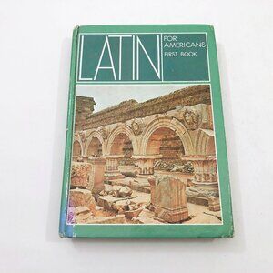 Latin for Americans Ullman Henderson Henry 1981 HB 468 pages